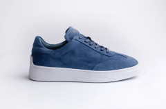 Süet Deri Erkek Günlük Ayakkabı - TNL1015 43 - Mavi