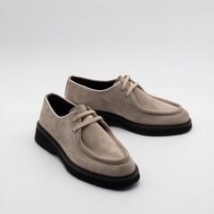 CRL1005 Erkek Deri Ayakkabı 44 - BEJ