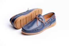 Deri Loafer Erkek Ayakkabı - TZN1001 41 - Lacivert