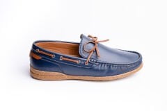 Deri Loafer Erkek Ayakkabı - TZN1001 43 - Lacivert