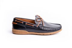 Deri Loafer Erkek Ayakkabı - TZN1001 41 - Siyah