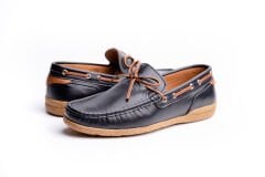 Deri Loafer Erkek Ayakkabı - TZN1001 44 - Siyah
