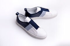 Deri Erkek Spor Ayakkabı - TZN1002 43 - Lacivert