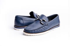Deri Loafer Erkek Ayakkabı - TZN1003 44 - Lacivert