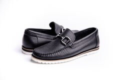 Deri Loafer Erkek Ayakkabı - TZN1003 40 - Siyah