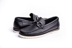 Deri Loafer Erkek Ayakkabı - TZN1003 41 - Siyah