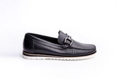 Deri Loafer Erkek Ayakkabı - TZN1003 42 - Siyah