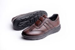 Deri Erkek Spor Ayakkabı - TZN1004 41 - Kahverengi