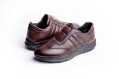 Deri Erkek Spor Ayakkabı - TZN1004 44 - Kahverengi