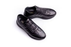 Deri Erkek Spor Ayakkabı - TZN1004 40 - Siyah