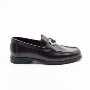 CRL2011 Erkek Hakiki Deri Loafer Ayakkabı KAHVERENGİ - 44
