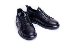 Deri Erkek Spor Ayakkabı - TZN1006 40 - Lacivert