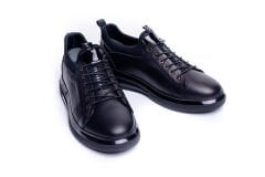 Deri Erkek Spor Ayakkabı - TZN1006 43 - Lacivert