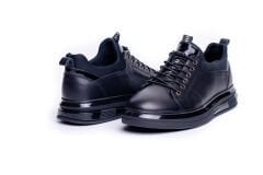 Deri Erkek Spor Ayakkabı - TZN1006 43 - Lacivert