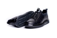 Deri Erkek Spor Ayakkabı - TZN1006 44 - Lacivert