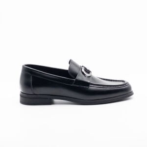 CRL2011 Erkek Hakiki Deri Loafer Ayakkabı SİYAH - 42