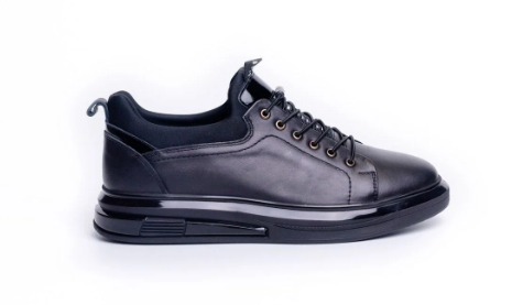 Deri Erkek Spor Ayakkabı - TZN1006 41 - Siyah