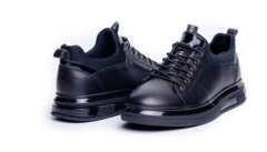 Deri Erkek Spor Ayakkabı - TZN1006 41 - Siyah