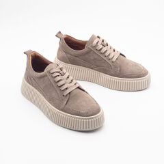 PTA1005 Erkek Deri Ayakkabı 44 - BEJ