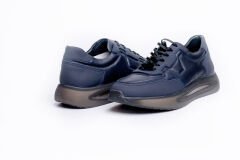 Deri Erkek Spor Ayakkabı - TZNL1005 43 - Lacivert