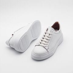 PTA1006 Erkek Deri Ayakkabı 43 - BEYAZ