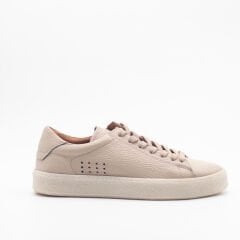 PTA1007 Hakiki Deri Erkek Sneaker Ayakkabı 40 - Bej