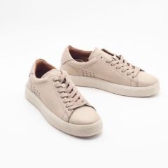 PTA1007 Erkek Deri Ayakkabı 44 - BEJ