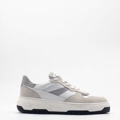 TNL1022 Hakiki Deri Erkek Sneaker Ayakkabı 40 - Beyaz