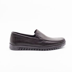YZN1017 Erkek Hakiki Deri Casual Ayakkabı KAHVERENGİ - 44
