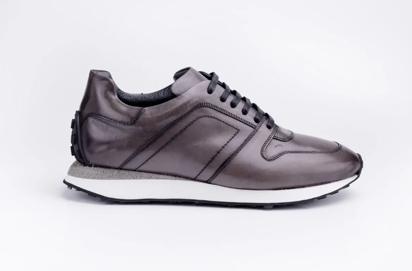 Deri Erkek Casual Ayakkabı - CRL1003 44 - Gri