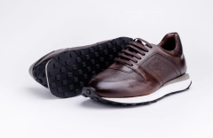 Deri Erkek Casual Ayakkabı - CRL1003 42 - Kahverengi