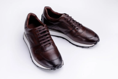 Deri Erkek Casual Ayakkabı - CRL1003 42 - Kahverengi