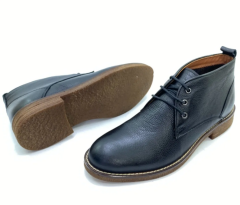 Deri Erkek Klasik Bot - FRF1616 39 - Siyah