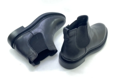 Deri Erkek Bot - FRF1717 39 - Siyah