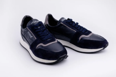 Deri Erkek Spor Ayakkabı - HGN1001 42 - Lacivert