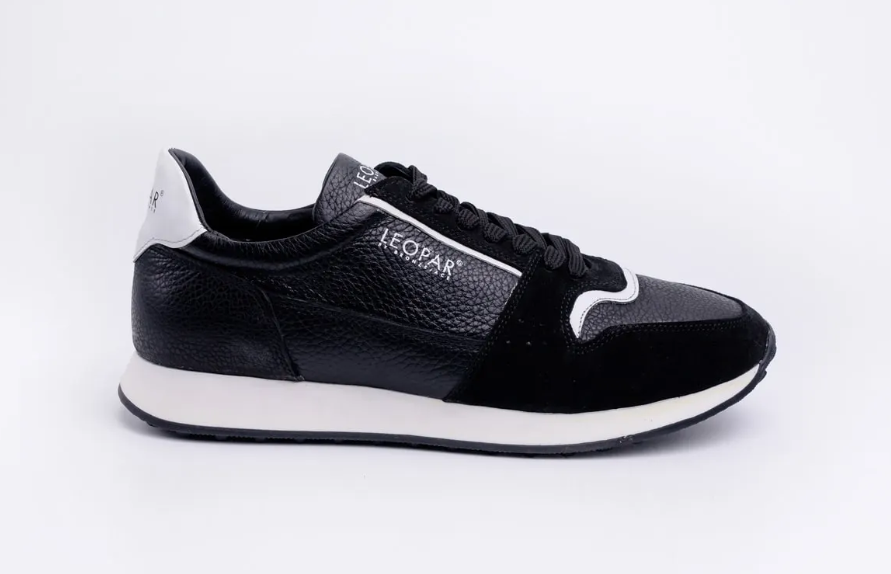 Deri Erkek Spor Ayakkabı - HGN1001 41 - Siyah