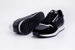 Deri Erkek Spor Ayakkabı - HGN1001 42 - Siyah