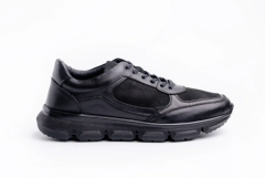 Deri Erkek Günlük Ayakkabı - HGN1008 40 - Siyah