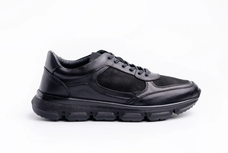 Deri Erkek Günlük Ayakkabı - HGN1008 43 - Siyah