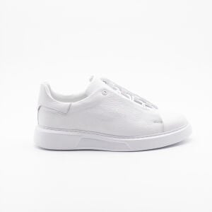 Hakiki Deri Sneaker Ultra Hafif Eva Taban BEYAZ - 44