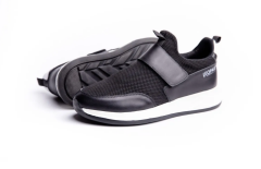 Fileli Deri Erkek Spor Ayakkabı - HGN1010 42 - Siyah