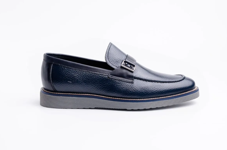 Deri Loafer Erkek Ayakkabı - KLS1020 45 - Lacivert