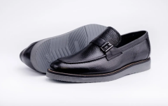 Deri Loafer Erkek Ayakkabı - KLS1020 41 - Siyah