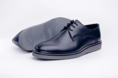 Deri Erkek Günlük Ayakkabı - KLS1020B 42 - Lacivert