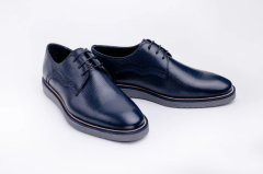 Deri Erkek Günlük Ayakkabı - KLS1020B 43 - Lacivert