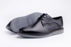 Deri Erkek Günlük Ayakkabı - KLS1020B 41 - Siyah