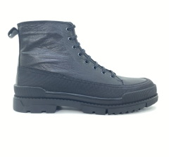 Hakiki Deri Bot - LeoStar 39 - Siyah