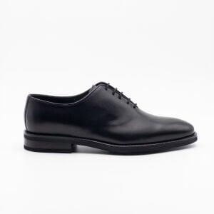 Erkek Hakiki Deri Oxford Damatlık Ayakkabı Siyah - 44