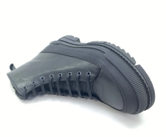 Hakiki Deri Bot - LeoStar 44 - Siyah