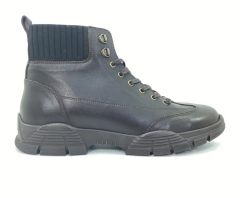 Hakiki Deri Bot - LeoWorld 43 - Kahverengi